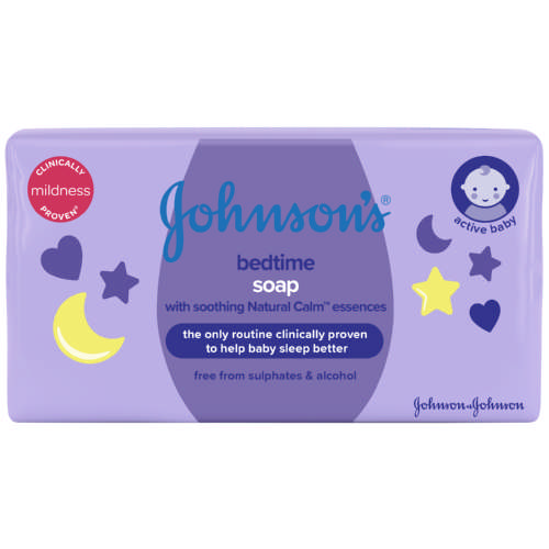 BABY SOAP BEDTIME J&J 100G